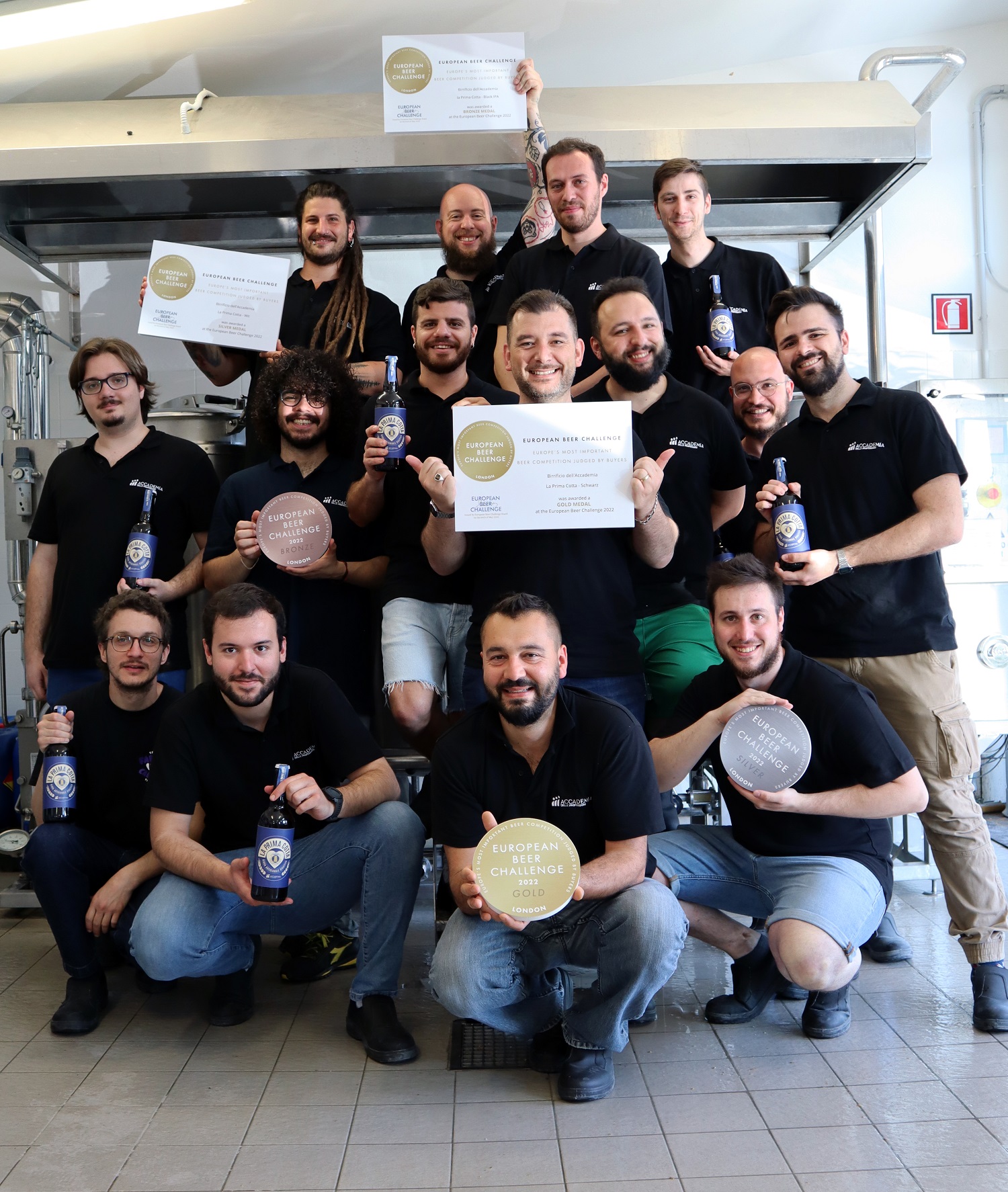 Il Birrificio dell’Accademia delle Professioni  vola a Londra e conquista il podio dell’European Beer Challenge