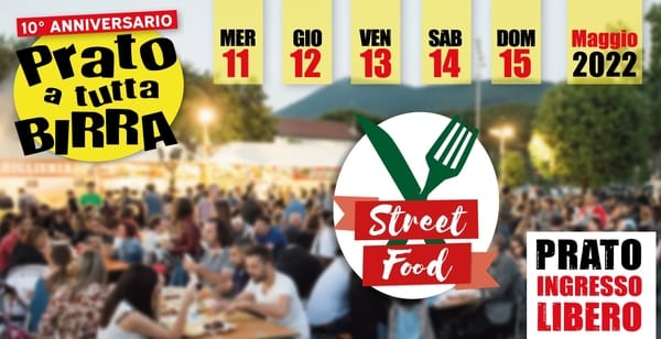 Prato a Tutta Birra 2022: grande festa nel weekend!