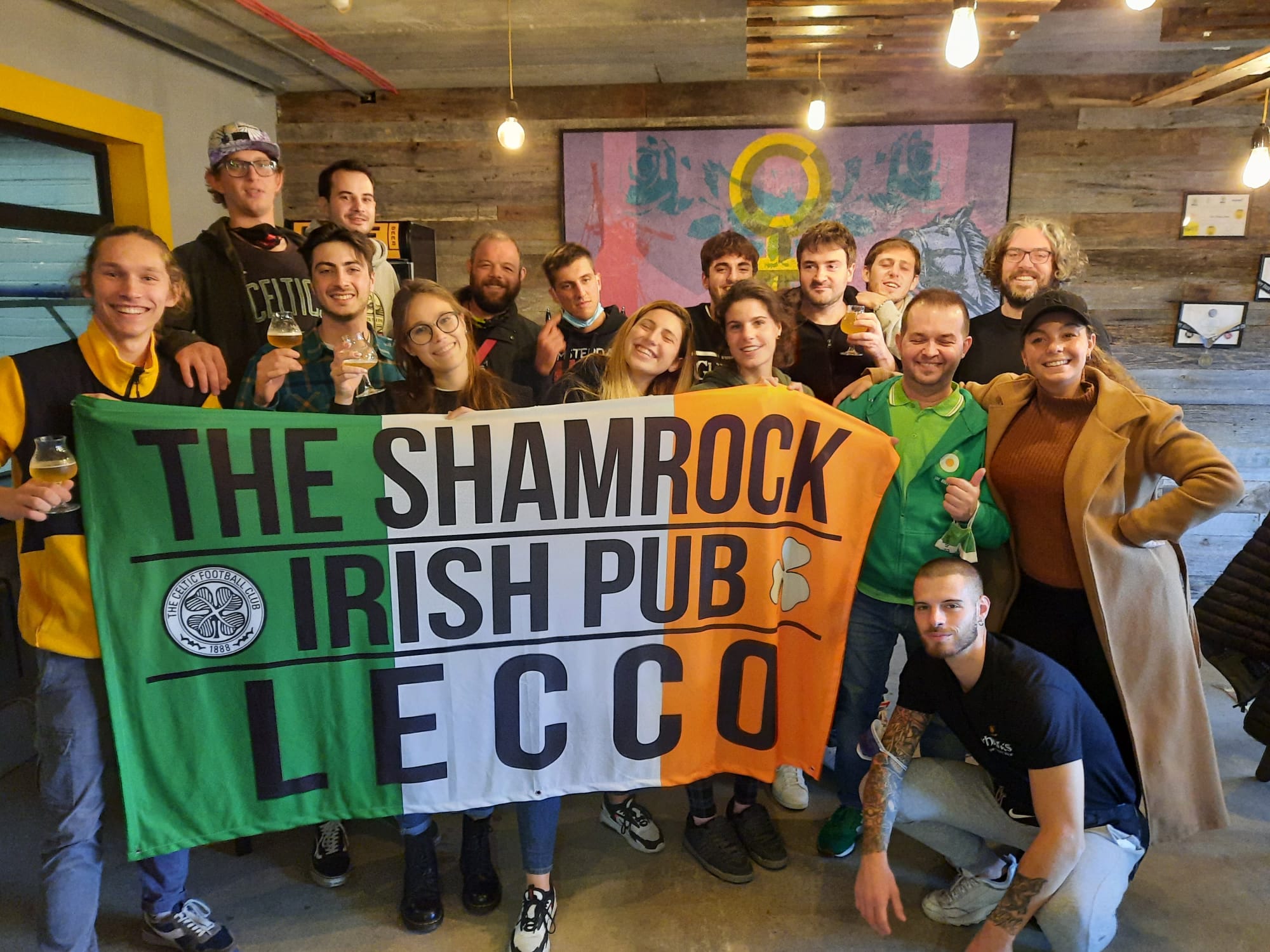 Wim De Jongh, fondatore di Hope Beer, ospite al The Shamrock