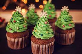 Cupcakes birroso Albero di Natale