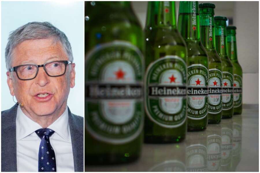 Bill Gates a tutta birra: investe un miliardo su Heineken