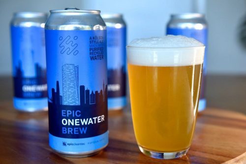 Epic OneWater Brew: la birra Made in  USA da acque reflue riciclate
