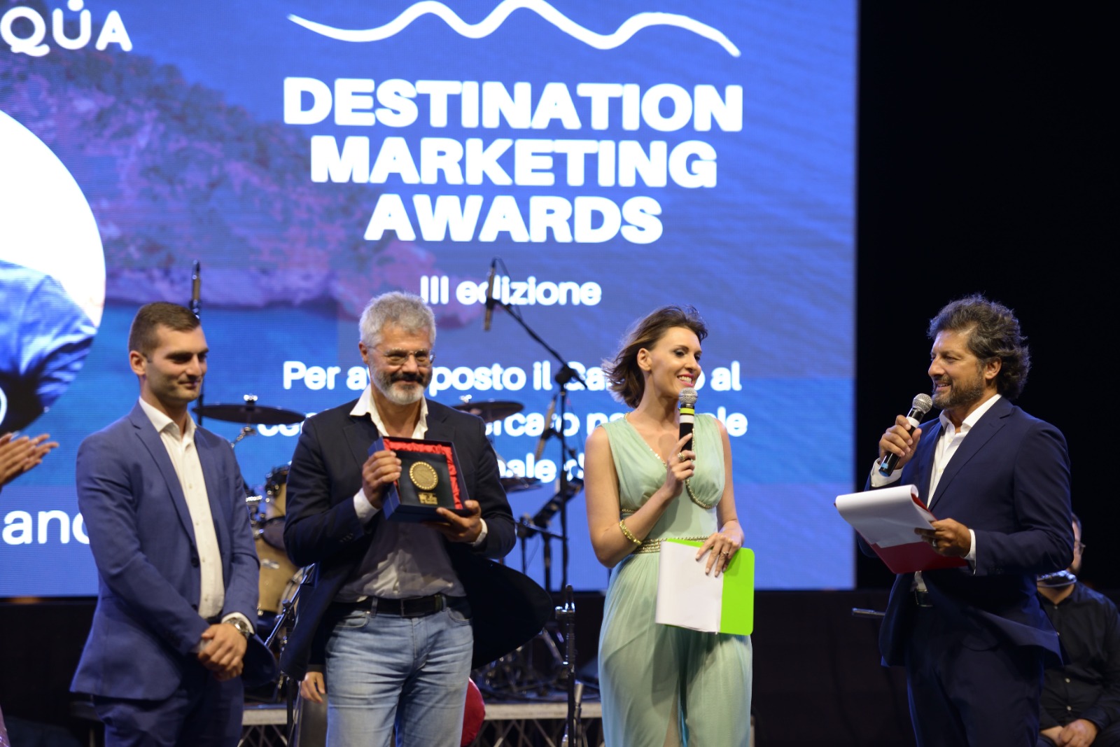 Michele Solimando (Rebeers) tra i premiati della terza edizione del Destination Marketing Awards