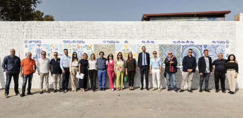 Inaugurato “Il Mosaico delle Meraviglie”, promosso da Birra Messina Cristalli di Sale