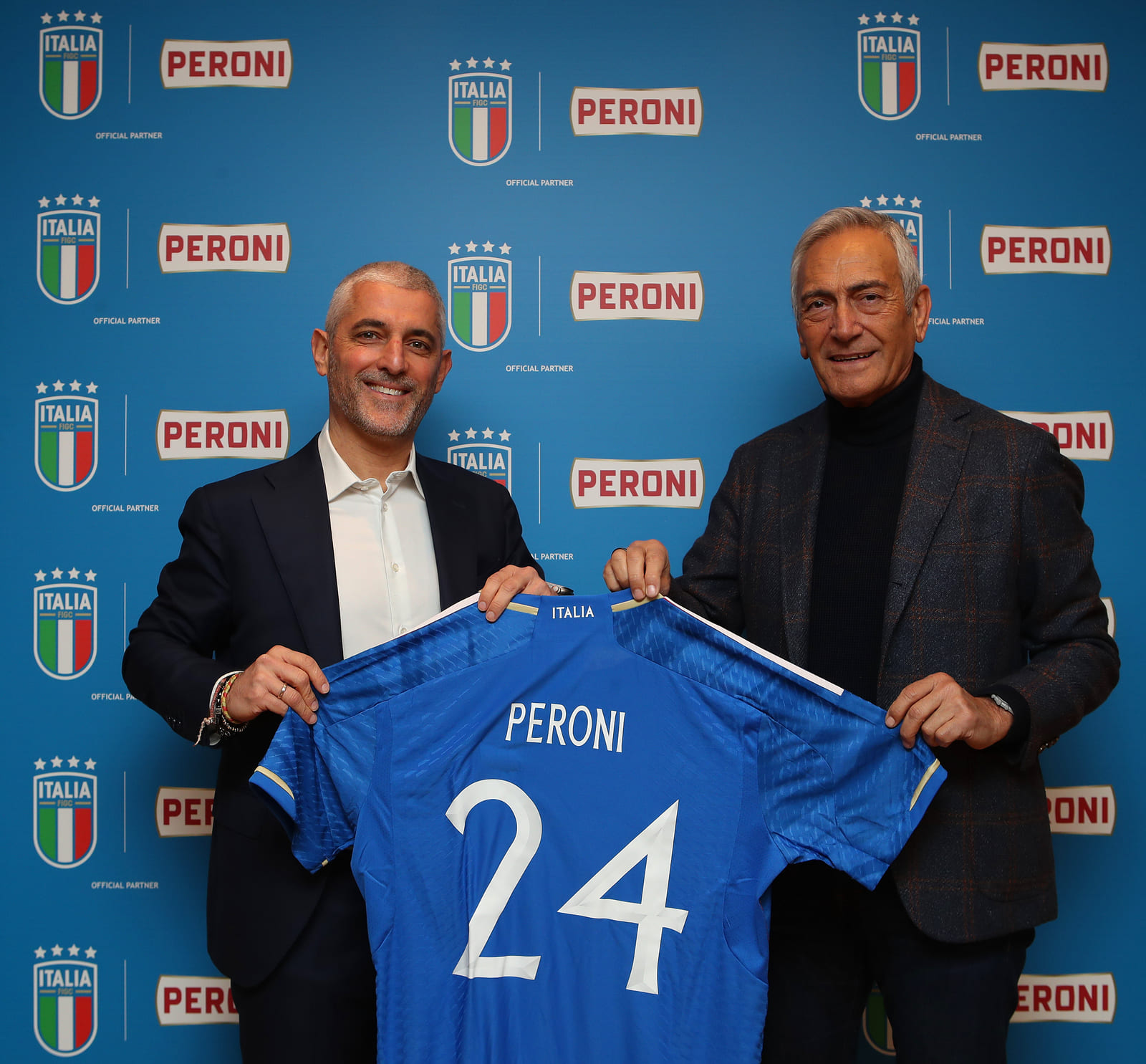 Peroni è official partner delle Nazionali Italiane di Calcio