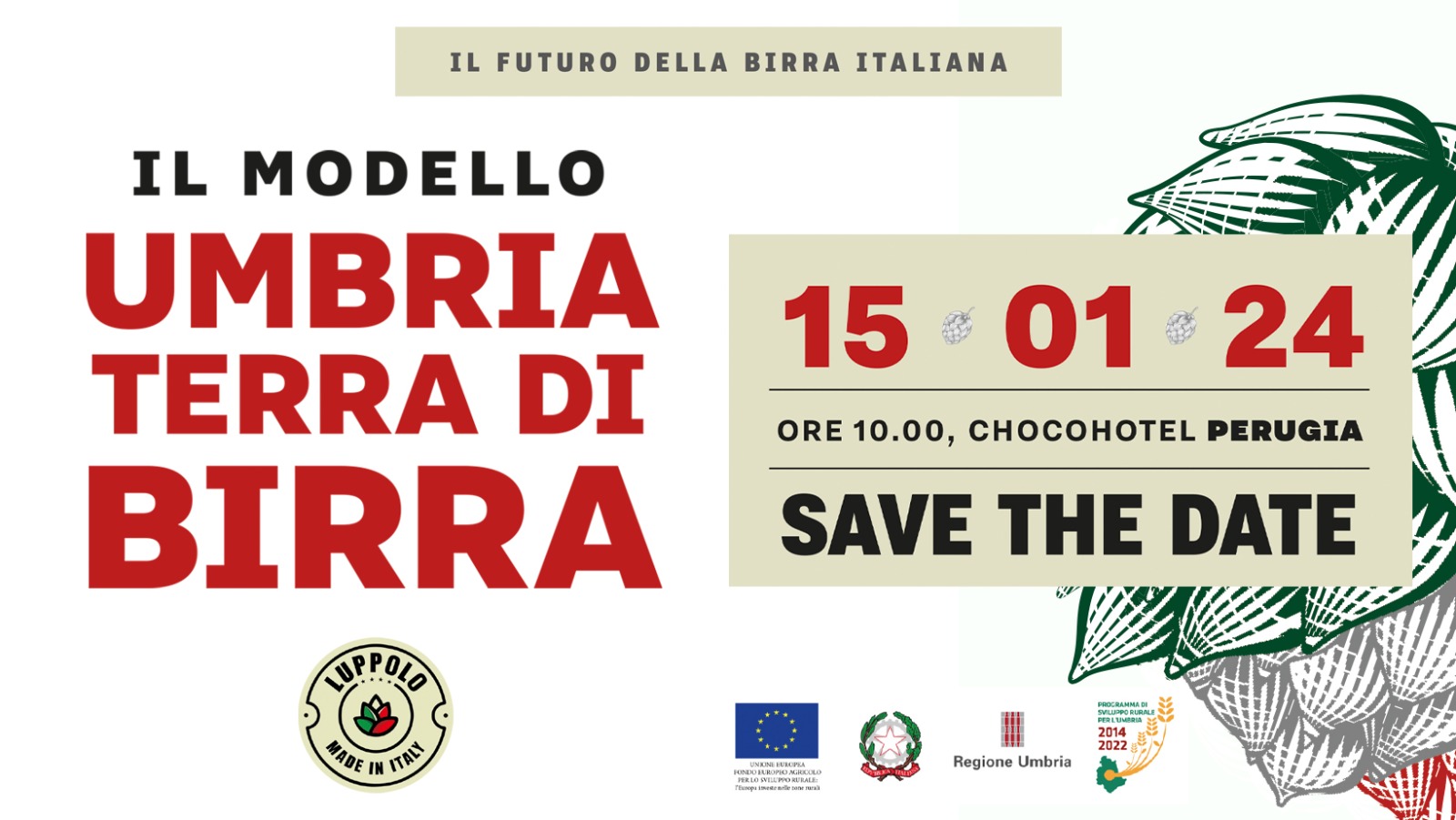 “Umbria terra di Birra”, a Perugia la prima iniziativa dedicata alla Filiera della Birra