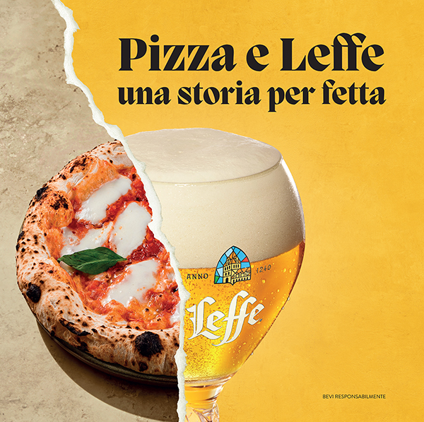 Leffe celebra a Napoli il binomio birra-pizza con l’urban art