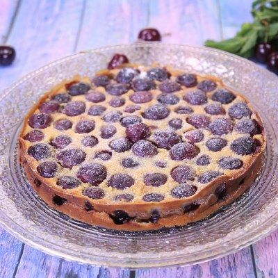 Crostata all’uva con crema alla porter