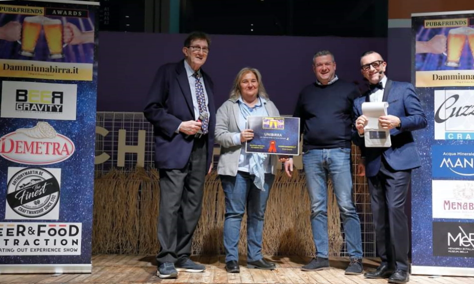 Il premio “Pub&Friends Award” a Unibirra di Varese