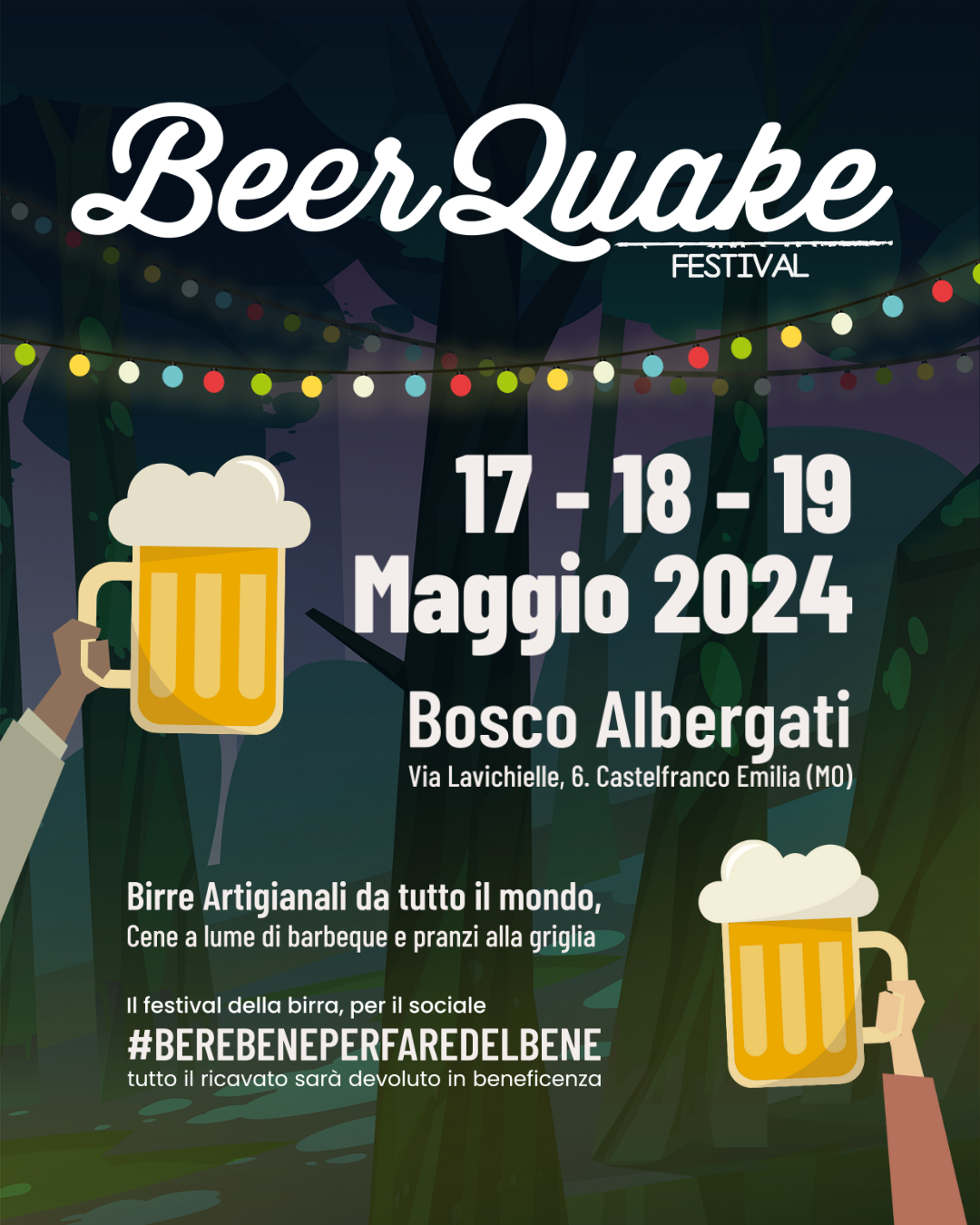 BeerQuake: il Festival di Birre Artigianali modenese torna per la Decima Edizione Primaverile