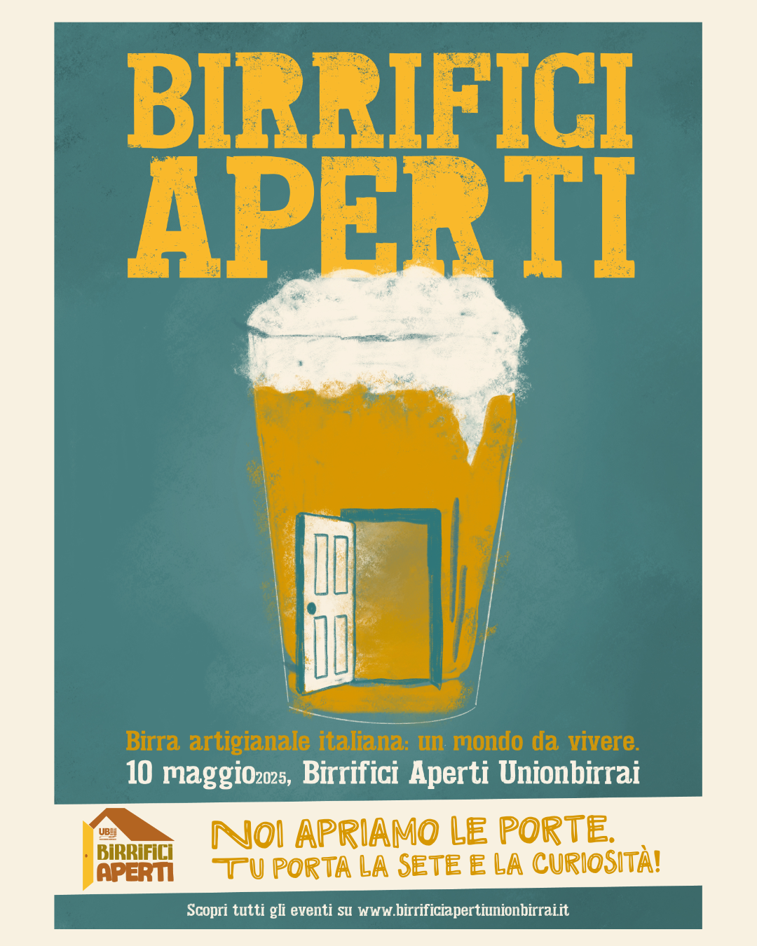Birrifici Aperti Unionbirrai: sabato 10 maggio l’Italia della birra artigianale si racconta