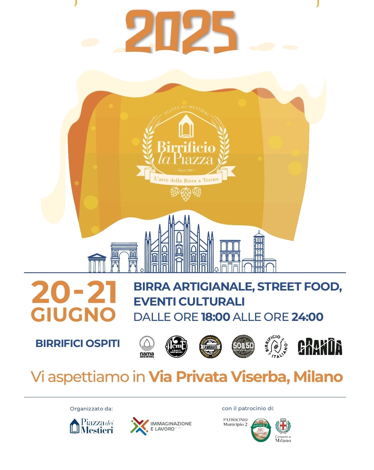 A Milano torna il Bierfest Platz di Piazza dei Mestieri, 20-21 giugno